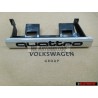 Audi Original QUATTRO Avant Embleme Monogramme Logo Chrome - 8L0853736B 2ZZ