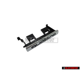 Audi Original QUATTRO Avant Embleme Monogramme Logo Chrome - 8L0853736B 2ZZ