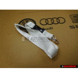 VW Original Ruban porte-cles blanc - 000087610S 084