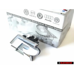 VW Original R LINE Avant Embleme Monogramme Logo Chrome - 1K8853679B FXC
