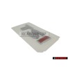 VW Original TSI Arrière Embleme Monogramme Logo Chrome Rouge - 5K0853675M GQF