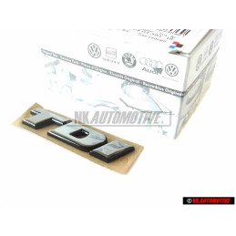 VW Original TDI Arrière Embleme Monogramme Logo Chrome - 3A0853675B Z10