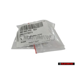 VW Original Bouton-Poussoir Noir Titane - 3B0868445 82V