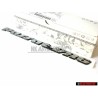 VW Original PASSAT VR6 Arrière Embleme Monogramme Logo Chrome - 3A0853687N Z10