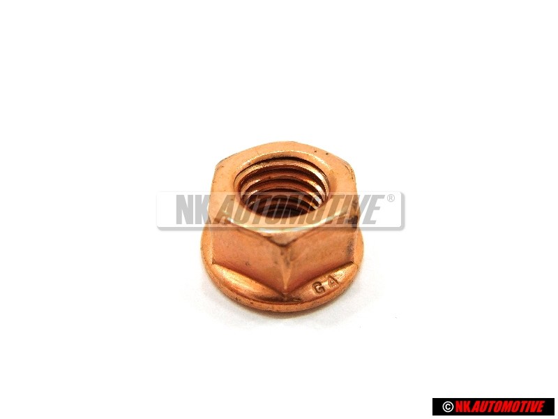 VW Original Ecrou Hexagonal Embase, Autobloquante - N 91130801