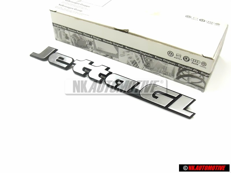 VW Original JETTA GL Arrière Embleme Monogramme Logo - 165853687P GX2