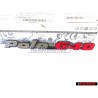 VW Original POLO G40 Arrière Embleme Monogramme Logo - 871853687E VD9