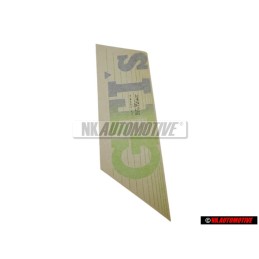 VW Original Inscription Sur Film Vert/Pink - 191853427 BRA