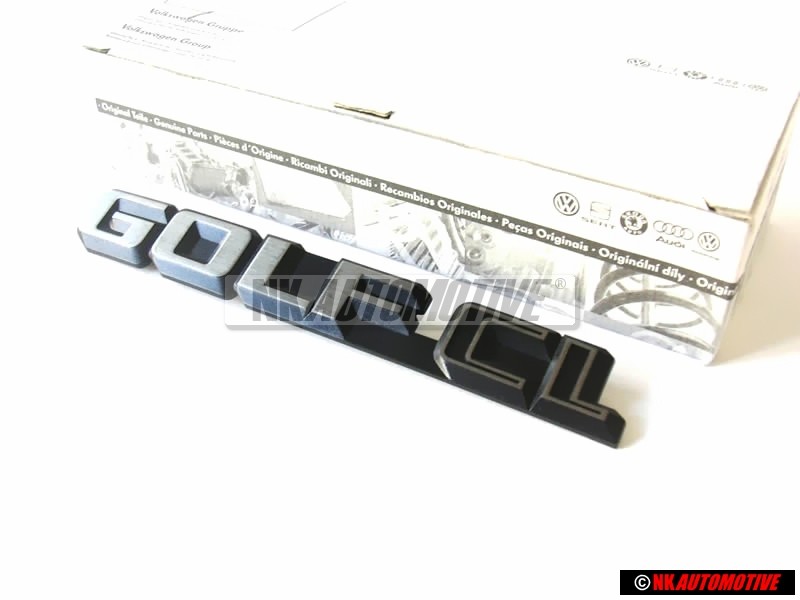 VW Original GOLF CL Arrière Embleme Monogramme Logo - 191853687A GX2