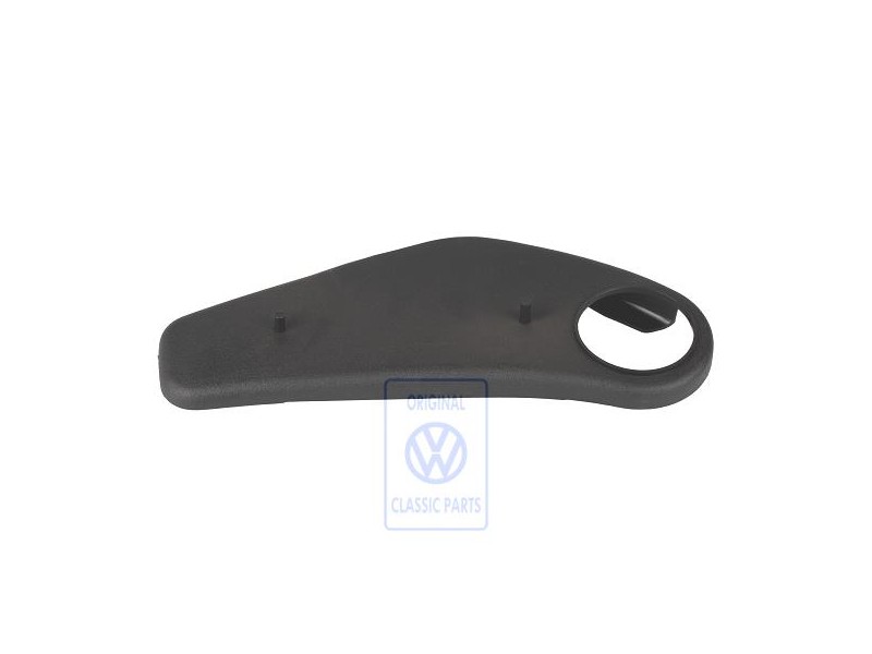 VW Original Revetement Avec Perforation Noir Satine - 1H0881478A 01C