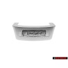 VW Original R32 Volant Plaquette Embleme Aluminium - 1K0419685S 3Q7