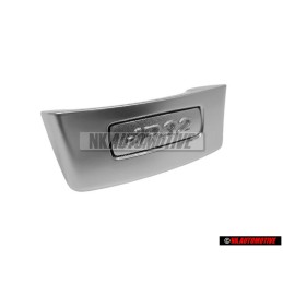 VW Original R32 Volant Plaquette Embleme Aluminium - 1K0419685S 3Q7