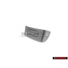 VW Original R32 Volant Plaquette Embleme Aluminium - 1K0419685S 3Q7