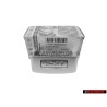 VW Original R32 Volant Plaquette Embleme Aluminium - 1K0419685S 3Q7
