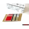 Audi Original S2 Arrière Embleme Monogramme Logo Chrome Rouge - 895853735B 2ZZ