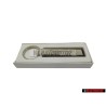 VW Original Porte-Code Argent/Noir - 000087010H YPN