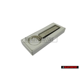 VW Original Porte-Code Argent/Noir - 000087010H YPN