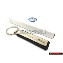 VW Original Porte-Code Argent/Noir - 000087010L YPN