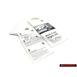 VW Original Jeu Entretien Caoutch. Spec. 