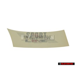 VW Original Inscription Sur Film Noir/Rouge - 155853902C BYP