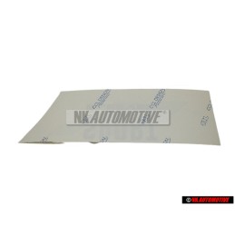 VW Original Inscription Sur Film Noir/Rouge - 155853902C BYP