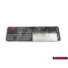 VW Original Etiquette Attention Changer La Courroie Crantee - 059010158