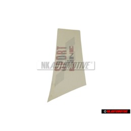 VW Original Inscription Sur Film Rouge/Noir - 155853902C BYQ