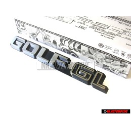 VW Original GOLF GL Arrière Embleme Monogramme Logo - 191853687B GX2