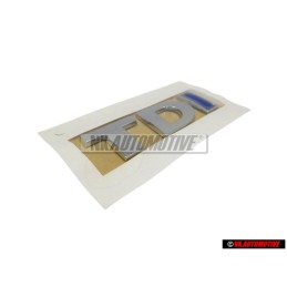 VW Original TDI Arrière Embleme Monogramme Logo Chrome Bleu - 5K0853675AJHCE