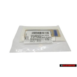 VW Original TDI Arrière Embleme Monogramme Logo Chrome Bleu - 5K0853675AJHCE