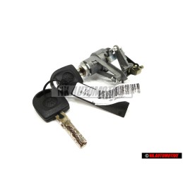 VW Original Barillet Avec Cles Et Logement - 1J6827297G