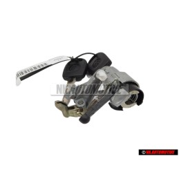 VW Original Barillet Avec Cles Et Logement - 1J6827297G