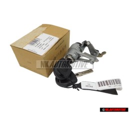 VW Original Barillet Avec Cles Et Logement - 1J6827297G
