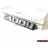 VW Original CADDY Arrière Embleme Monogramme Logo Argent Brossé - 147853687