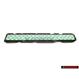 VW Original CADDY Arrière Embleme Monogramme Logo Argent Brossé - 147853687