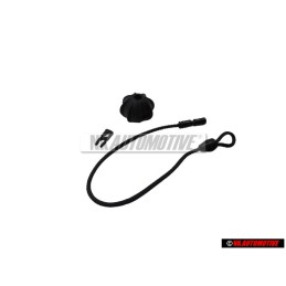 VW Original Sangle De Fixation Noir Satine - 1K8863447 9B9