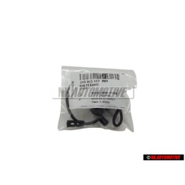 VW Original Sangle De Fixation Noir Satine - 1K8863447 9B9