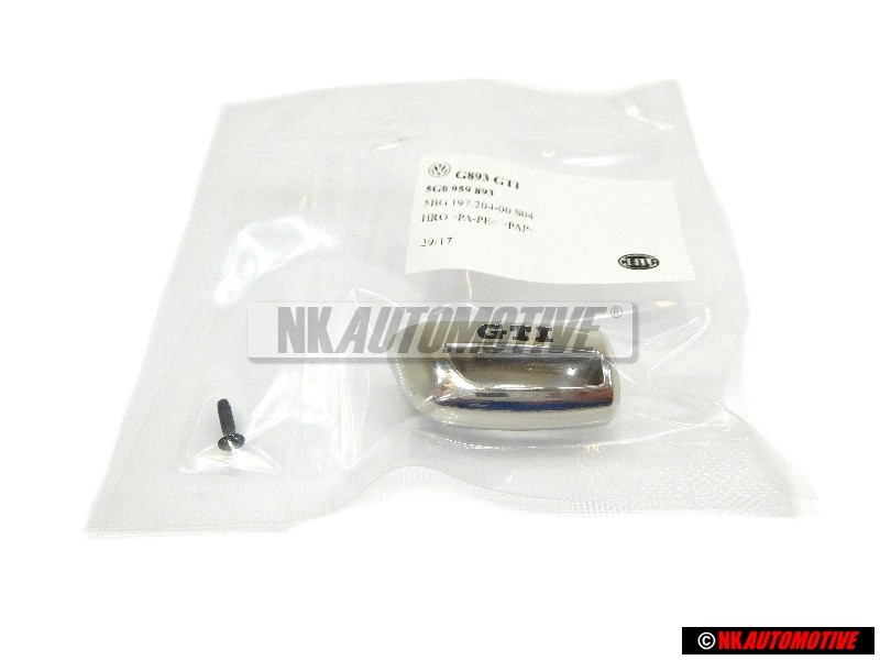 VW Original Capuchon Noir/Chrome - 5G0959893 FOD