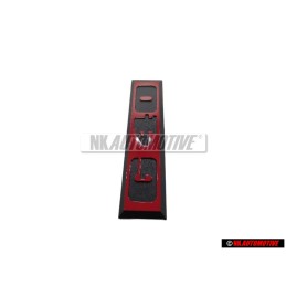 VW Original G40 Arrière Embleme Monogramme Logo Rouge - 871853750C