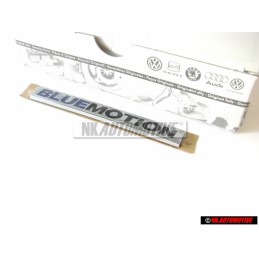 VW Original BLUE MOTION Arrière Embleme Monogramme Logo Chrome - 6R0853675G WWS