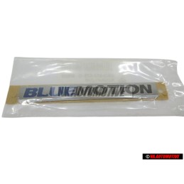 VW Original BLUE MOTION Arrière Embleme Monogramme Logo Chrome - 6R0853675G WWS