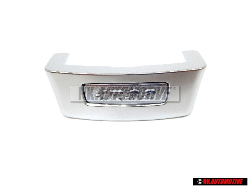 VW Original R32 Volant Plaquette Embleme Aluminium - 1K0419685K 3Q7