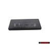 VW Original Cache Noir Satine - 701857234A 01C