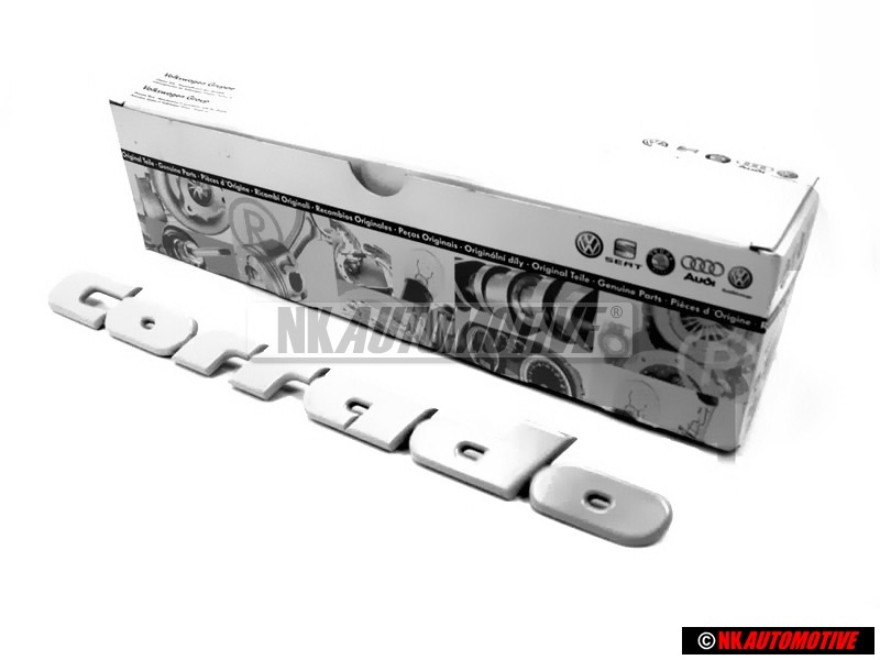 VW Original CORRADO Arrière Embleme Monogramme Logo PrimeRouge - 535853687 GRU