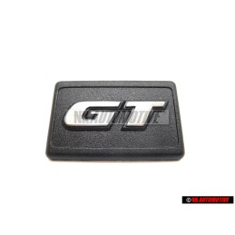 VW Original GT Côté Embleme Monogramme Logo Argent Brossé - 191853688R GX2