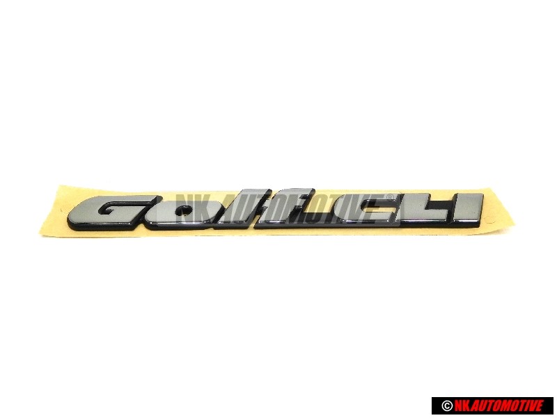 VW Original GOLF CLI Arrière Embleme Monogramme Logo Chrome - 1H6853687AFZ10