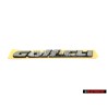 VW Original GOLF CLI Arrière Embleme Monogramme Logo Chrome - 1H6853687AFZ10