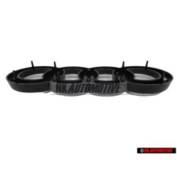 Audi Original Anneaux Avant Embleme Logo Noir Chrome RS2 - 8A0853600