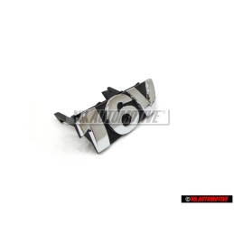 VW Original 16V Avant Embleme Monogramme Logo Chrome - 6N0853679C FDY