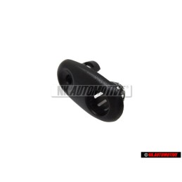 VW Original Rosace Noir Satine - 1H0868391A 01C